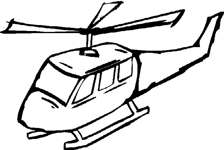 Раскраска Вертолет. Раскраска 14