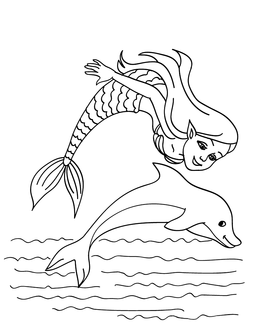 Раскраска Дельфин. Раскраска 27