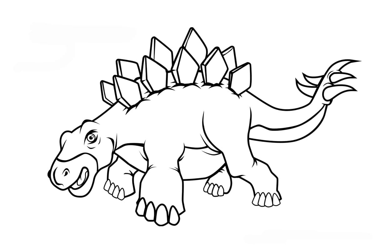 Раскраска Динозавры. Раскраска 32