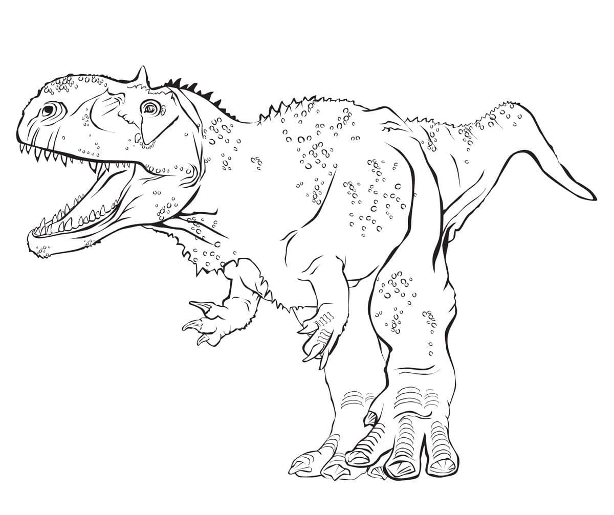 Раскраска Динозавры. Раскраска 36