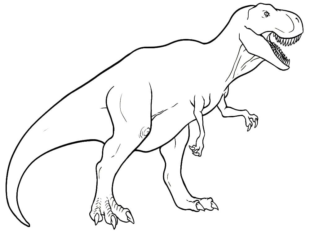 Раскраска Динозавры. Раскраска 8