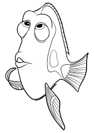 Раскраска Рыбка. Раскраска 7