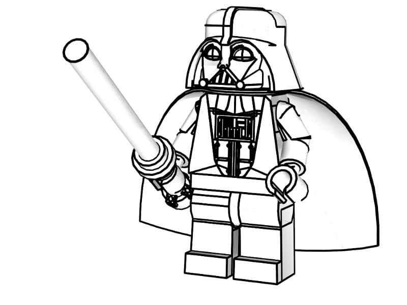 Раскраски ЛЕГО (LEGO). Раскраска 51