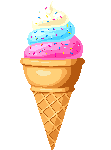 Раскраска Мороженое